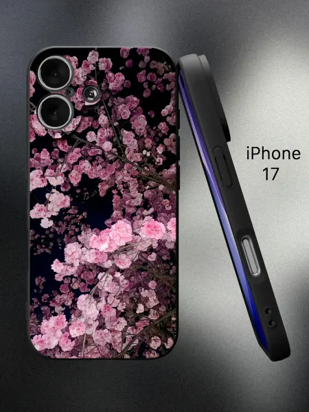 ESSE CASE Чехол на iPhone 17 с сакурой
