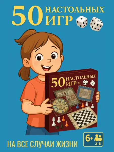 Десятое королевcтво Набор для большой компании «50 настольных игр»