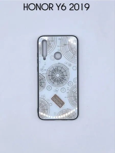 SALMAN COVERS Чехол на Huawei Y6 2019 глянцевый стразы