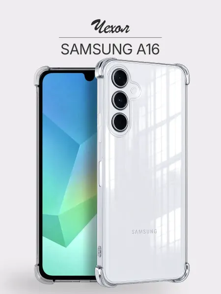 Мобимания Чехол Samsung А16 4G 5G прозрачный противоударный