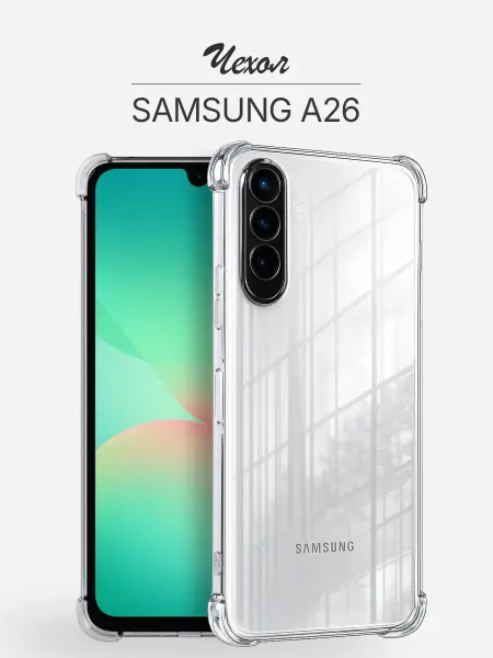 Мобимания Чехол Samsung A26 5G прозрачный противоударный