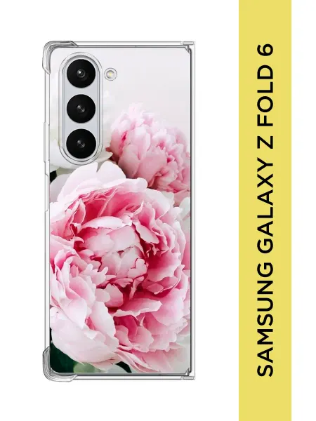Samsung Чехол на Z Fold 6 пионы