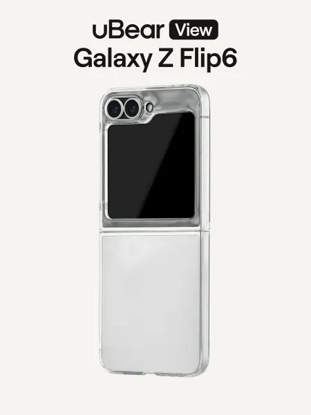 UBear Чехол на Samsung Galaxy Z Flip6 7FE View Case, усиленный