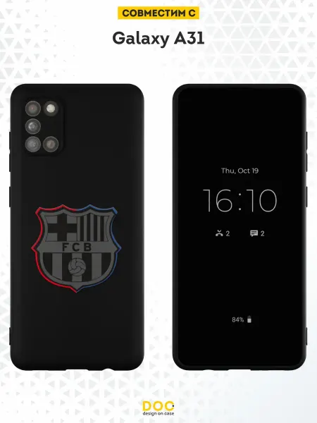 DesignOnCase Чехол на Samsung A31 с принтом Барселона