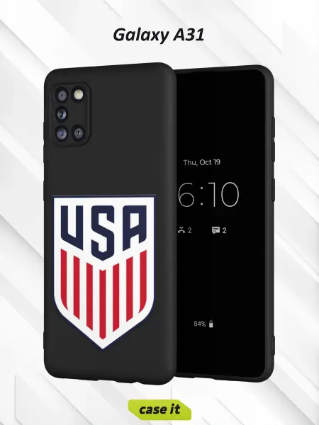 Case it Чехол на Samsung A31с принтом USA