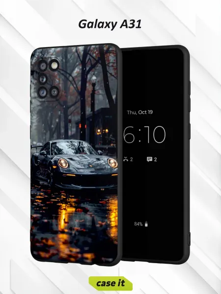 Case it Чехол на Samsung A31с принтом Машина