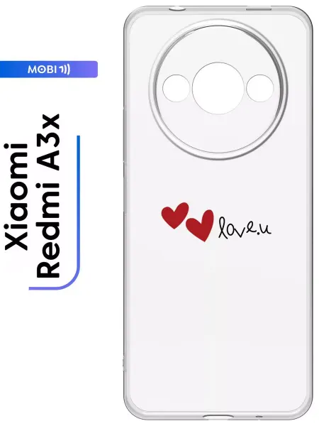 Mobi711 Прозрачный чехол для Xiaomi Redmi A3x