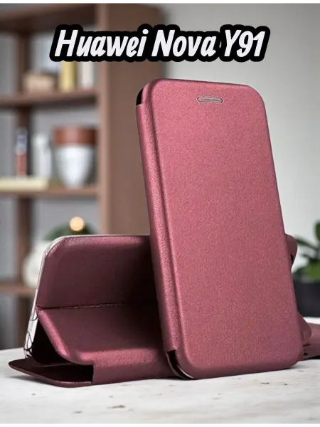 ELNAZ COVER Чехол книжка на Huawei Nova Y91