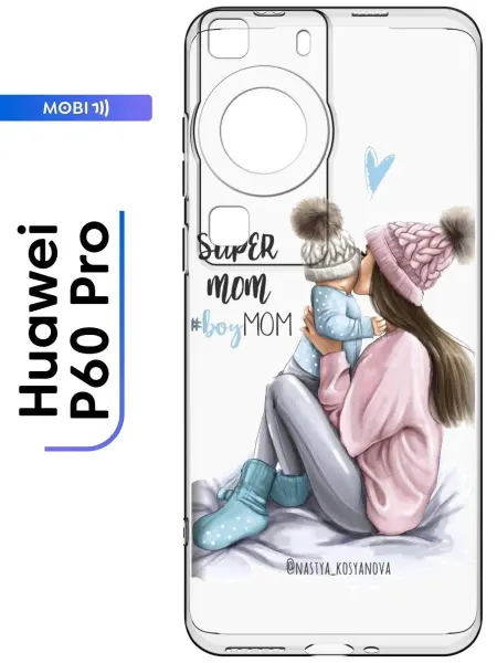 Mobi711 Силиконовый чехол на Huawei P60 pro