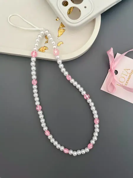 Lota accessorize Подвеска на телефон из бусин шнурок