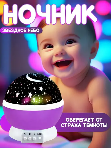 LENA-HOME Ночник проектор звездное небо