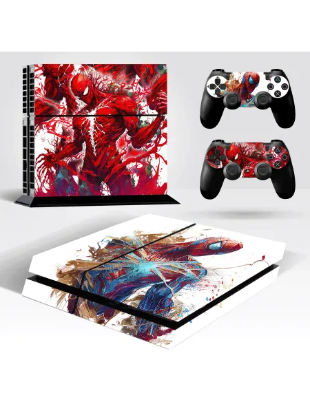 Spider man Наклейка для игровой приставки Sony PlayStation 4 FAT