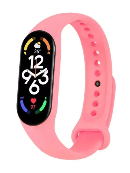 GeoTrading Ремешок для Xiaomi Mi Band 7 силиконовый
