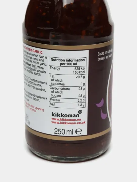 Соус Kikkoman Teriyaki с жареным чесноком, 250 мл