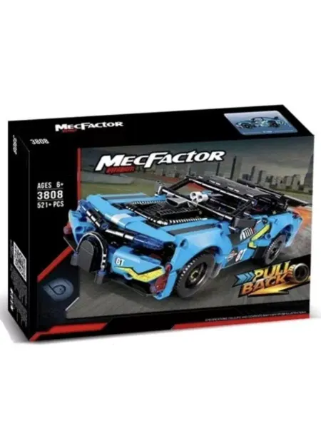 LEGO Конструктор Техник Спорткар 521 деталь 3808