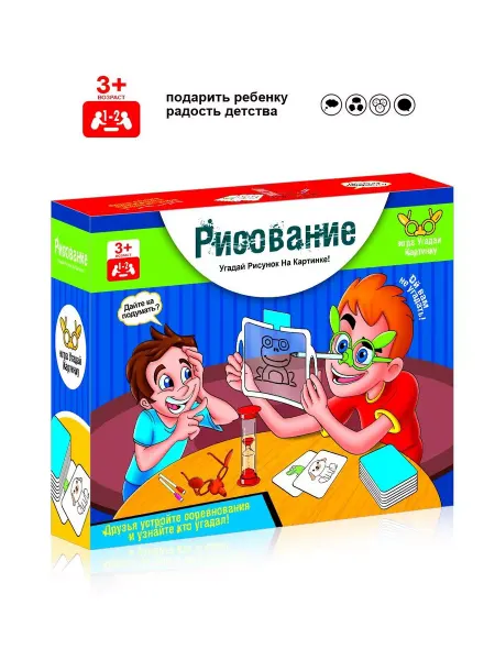 Surik Toys Игра для детей Нарисуй носом