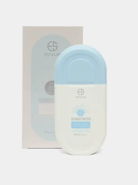 Увлажняющий солнцезащитный крем Estelin, SPF 70, 50 PA+++, 50 г
