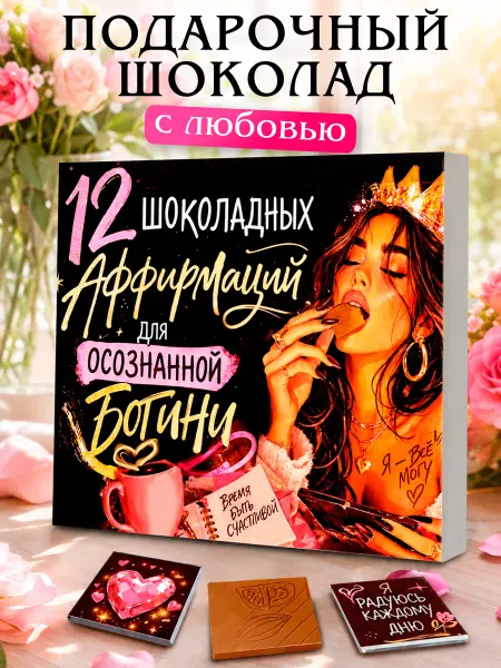 Лаборатория Счастья Подарок подруге на день рождения аффирмации