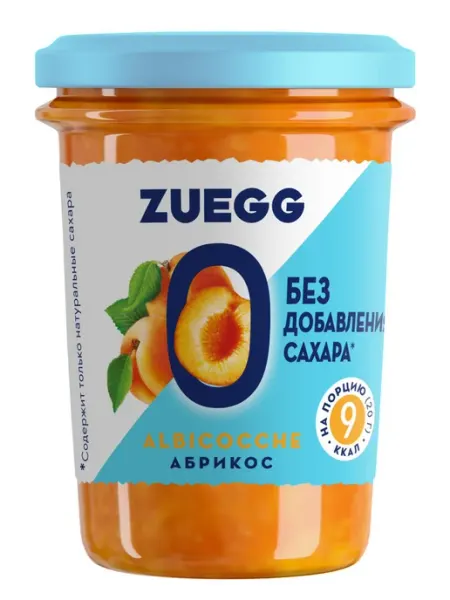 Zuegg Конфитюр с пониженной калорийностью Абрикос, без сахар