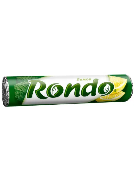 RONDO Конфеты с ароматом лимона и мяты, 30г x 14 шт