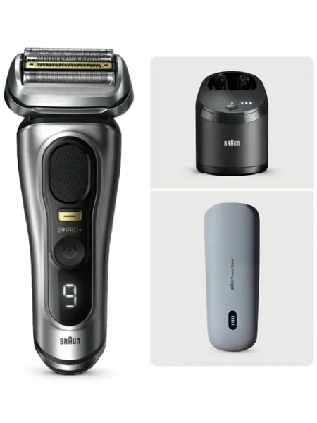 Braun Электрическая бритва S9 9675cc Grey SmartCare