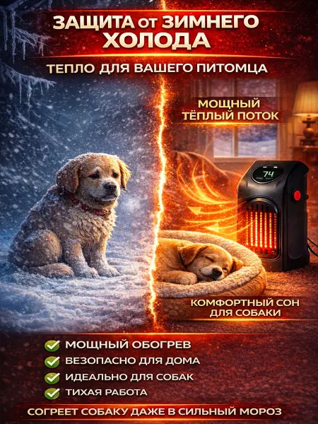 Обогреватель для будки собаки