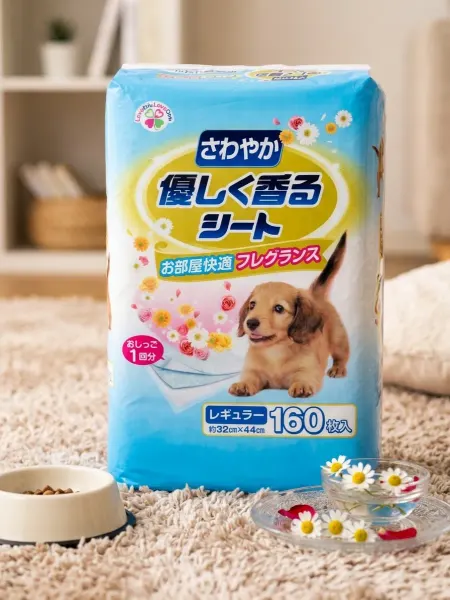 Japan Premium Pet Пеленки для собак ароматизированные впитывающие 160 шт