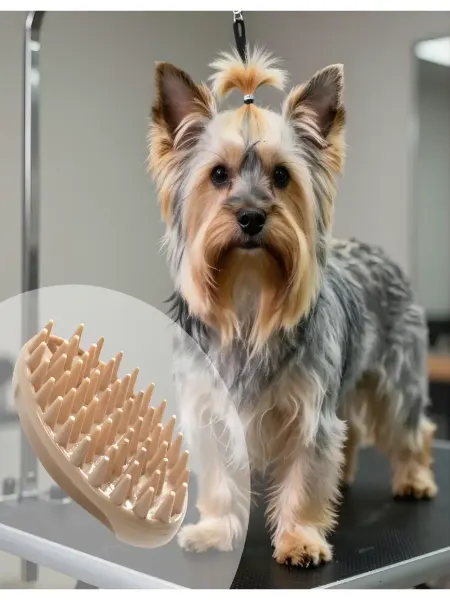 Japan Premium Pet Силиконовая щетка для кошек и собак