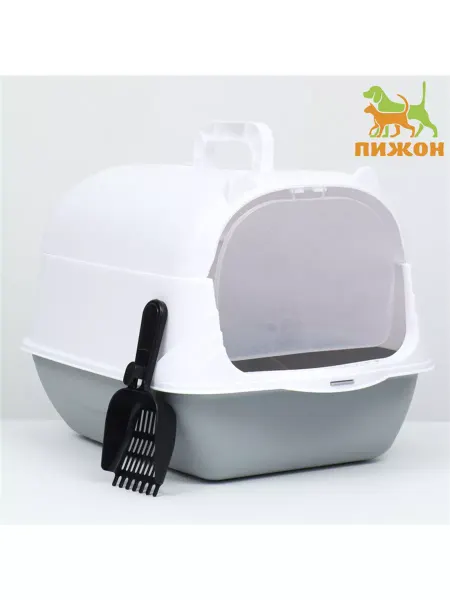 SIRIUS STORE Лоток для кошек закрытый домик