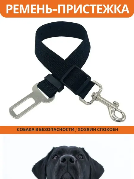 Крутяк для кошек и собак Ремень безопасности для собак