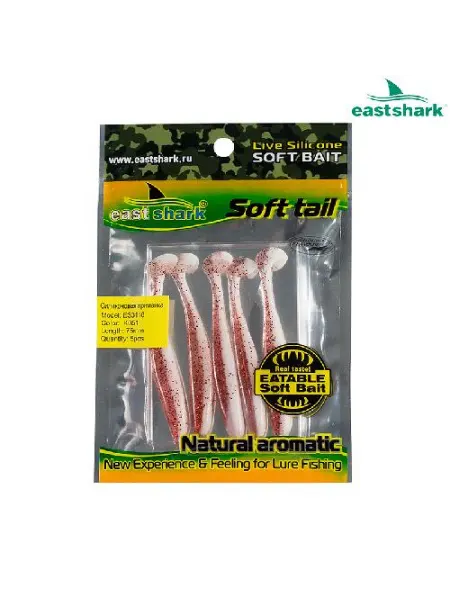 EASTSHARK Силиконовая приманка ES3118 75 мм (5 шт уп) color K051
