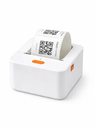 Портативный термопринтер для этикеток, чека и маркировки, 50 мм, USB + Bluetooth