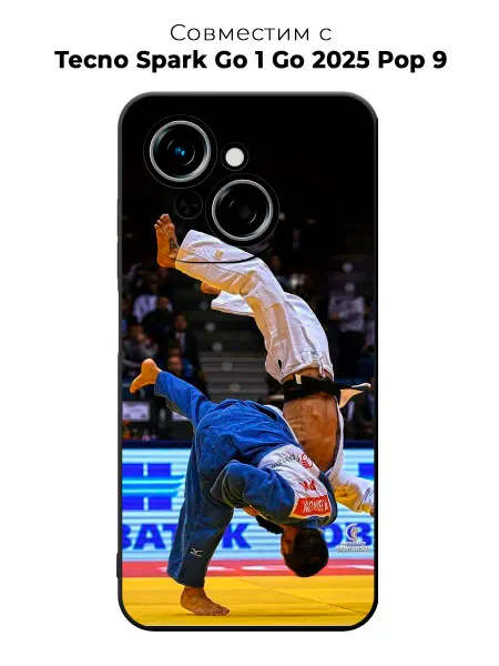 PANCASE Чехол на Tecno Spark Go 1 дзюдо