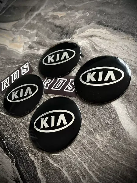 RDS Наклейка KIA на автомобильные колпаки диски