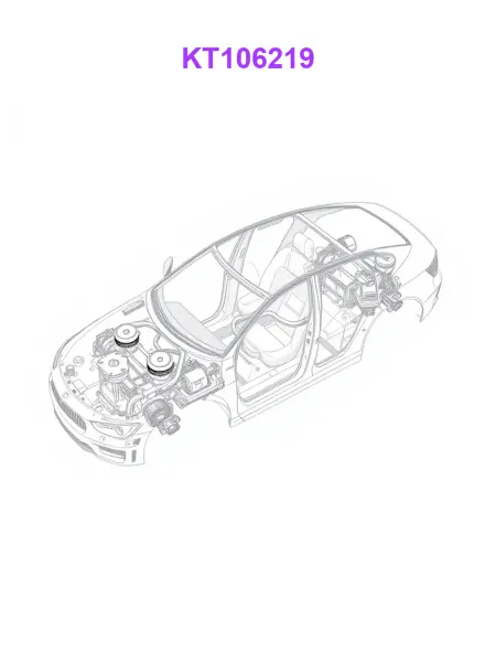 KRAFT KT106219, Клипса автомобильная