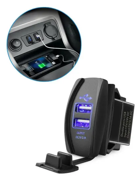 SwitchesBox Панель зарядных портов для транспорта USB