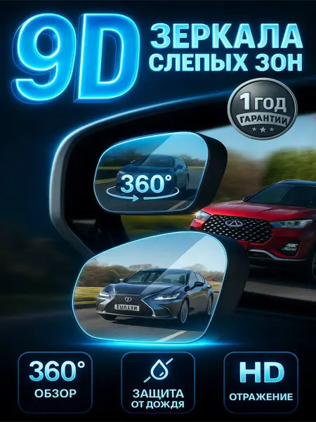Топавто Автомобильные зеркала мертвых и слепых зон