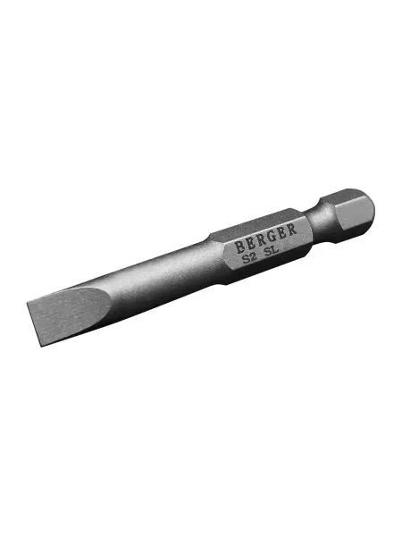 BERGER Биты магнитные, SL0.5 3x50мм, 2 шт, S2