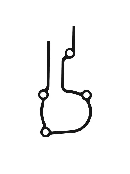 SVF-gasket Прокладка крышки вып. клапана для Yamaha YZ250, WR250 чер