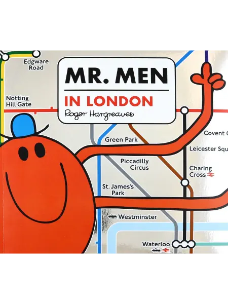Egmont books Mr. Men in London Книга на Английском