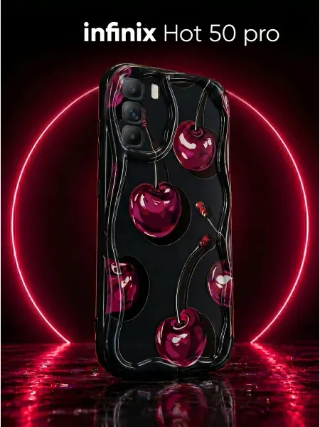 URBAZZA Рельефный чехол на infinix Hot 50 Pro