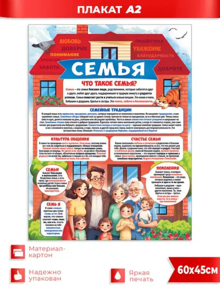 ФДА.card Плакат "Семья"