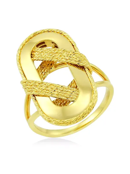 Mostar Jewellery Эксклюзивное кольцо из желтого золота
