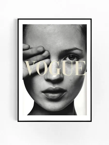 Постер на стену стильный Vogue (А3) без рамки