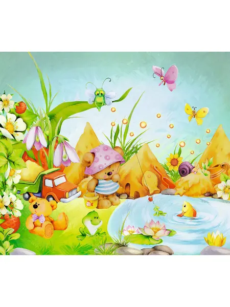 DeliceDecor Фотообои А 135 Рыбачок 294х260см