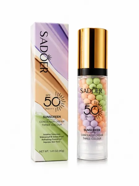 SADOER SPF 50 PA+++ Солнцезащитный крем выравнивающий тон кожи