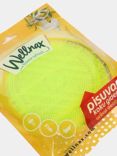 Дезодорант для писсуара Wellnax Лимон, 50 г