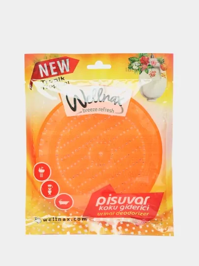 Дезодорант для писсуара Wellnax Тропик, 50 г
