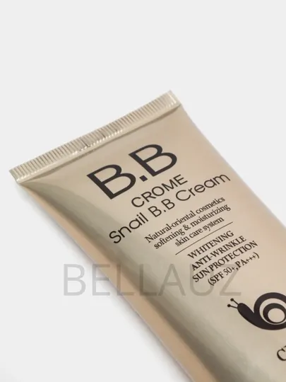Основные функции тонального крема BB kremi Crome Snail и Bergamo BB, SPF 50+, 50 мл