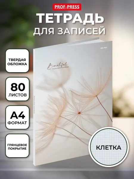 Prof-Press Тетрадь А4, 80 листов